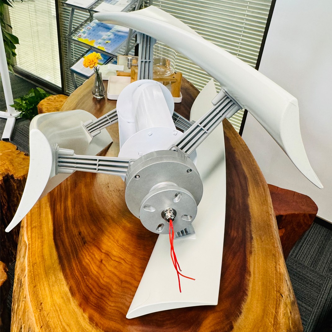 3000W Vertical Wind Turbine Generator Hybrid MPPT Controller 48V Windmill Motor