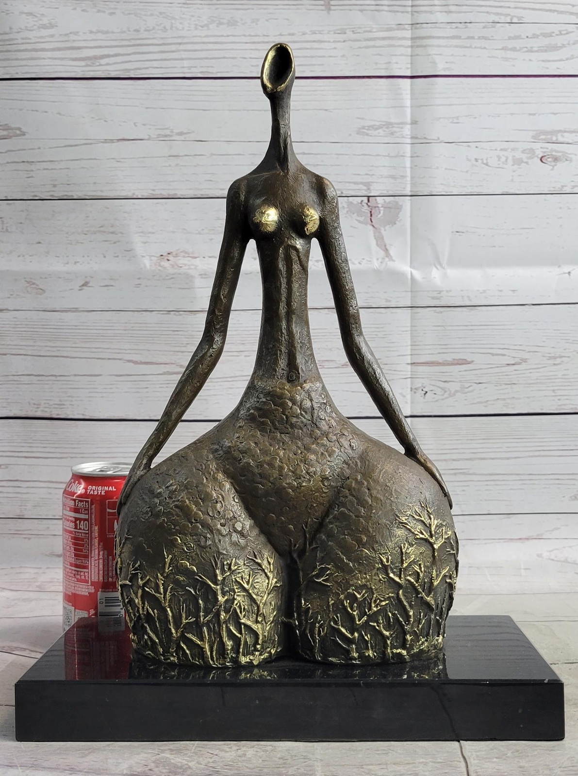 Nude Original Milo Abstract Female Botero Tribute Bronze Sculpture Statue