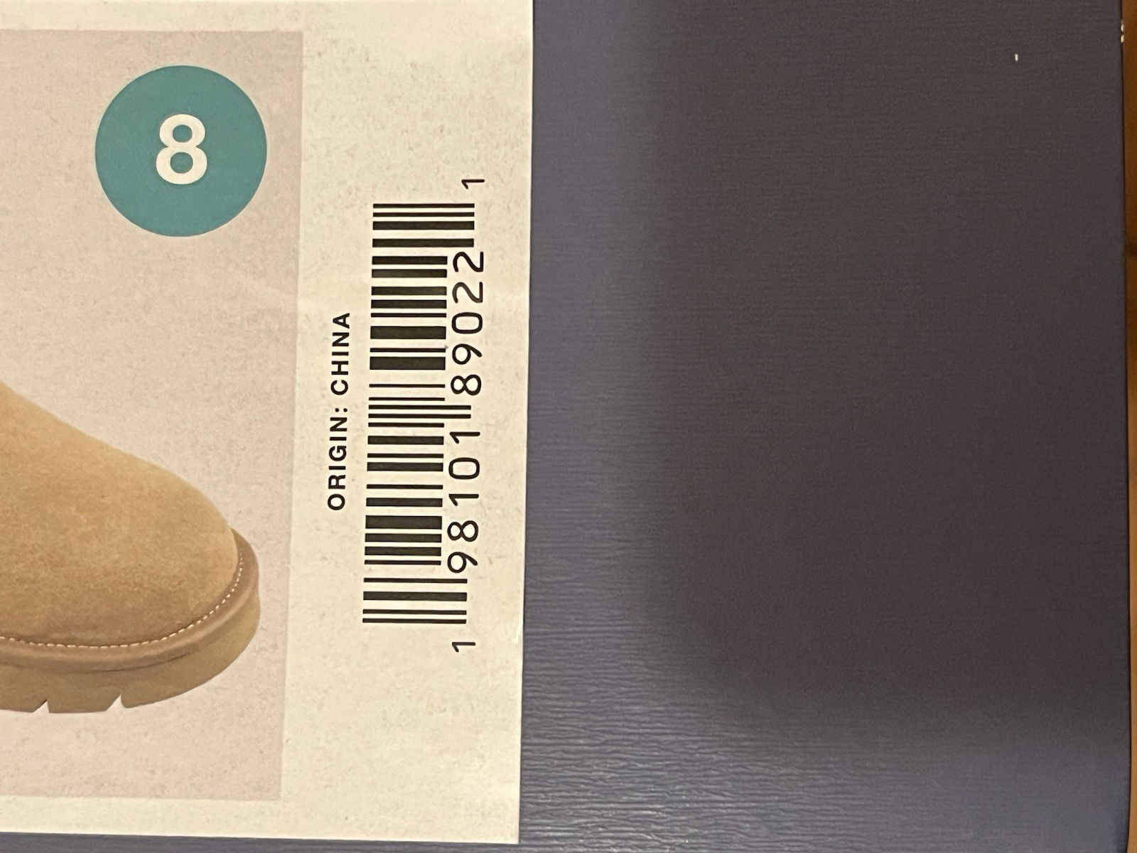 Universal Thread May Faux Suede Booties Tan Size 8 Women