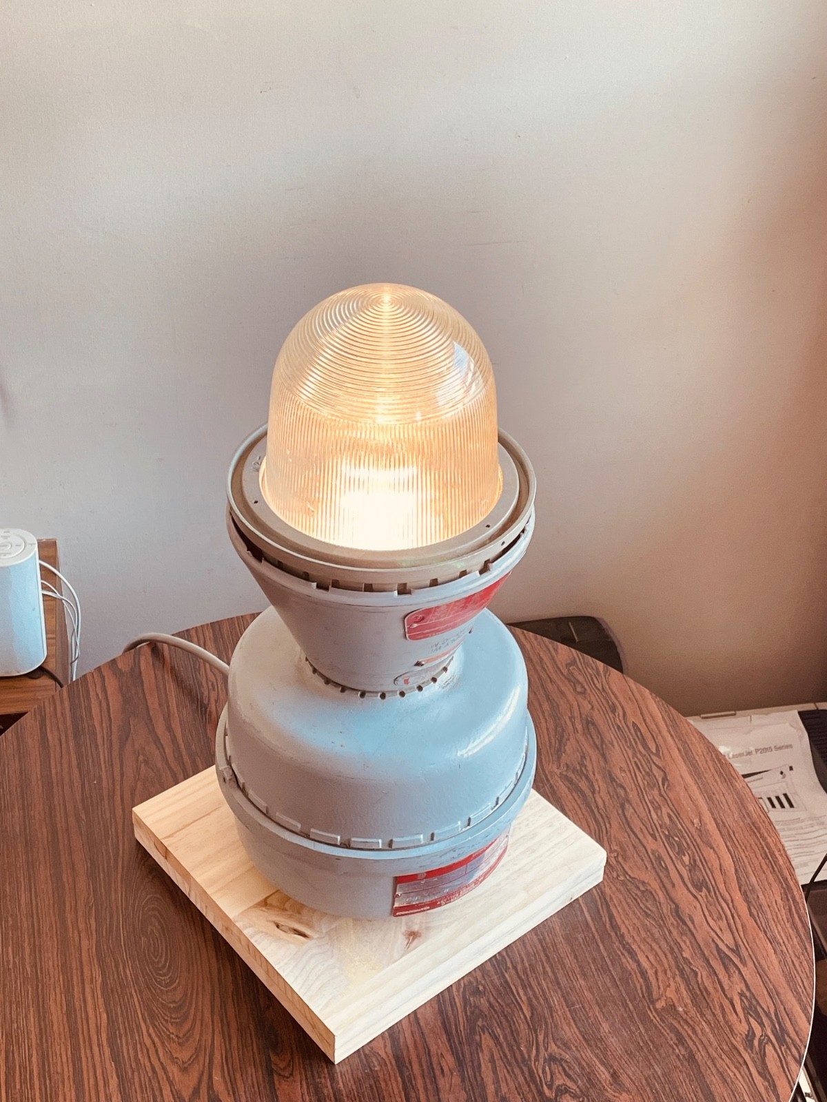 Table Lamp Appleton Codemaster, converted to regular bulbs Explosion proof