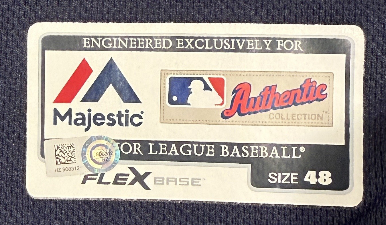 Game Used Atlanta Braves Jerseys 2016 Steven Rodriguez #86 Majestic Jersey 48