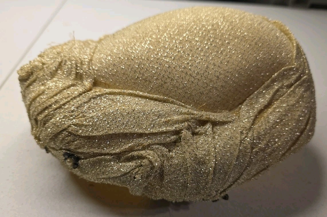 Vintage Womens Dress Hat With Charms