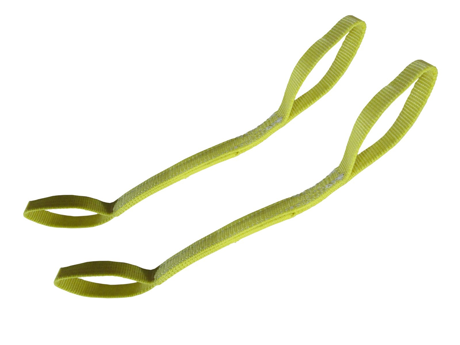 1 x 3 ft Nylon Web Lifting Sling Tow Strap 2 Ply EE2-901 Eye & Eye USA (2 Pack)