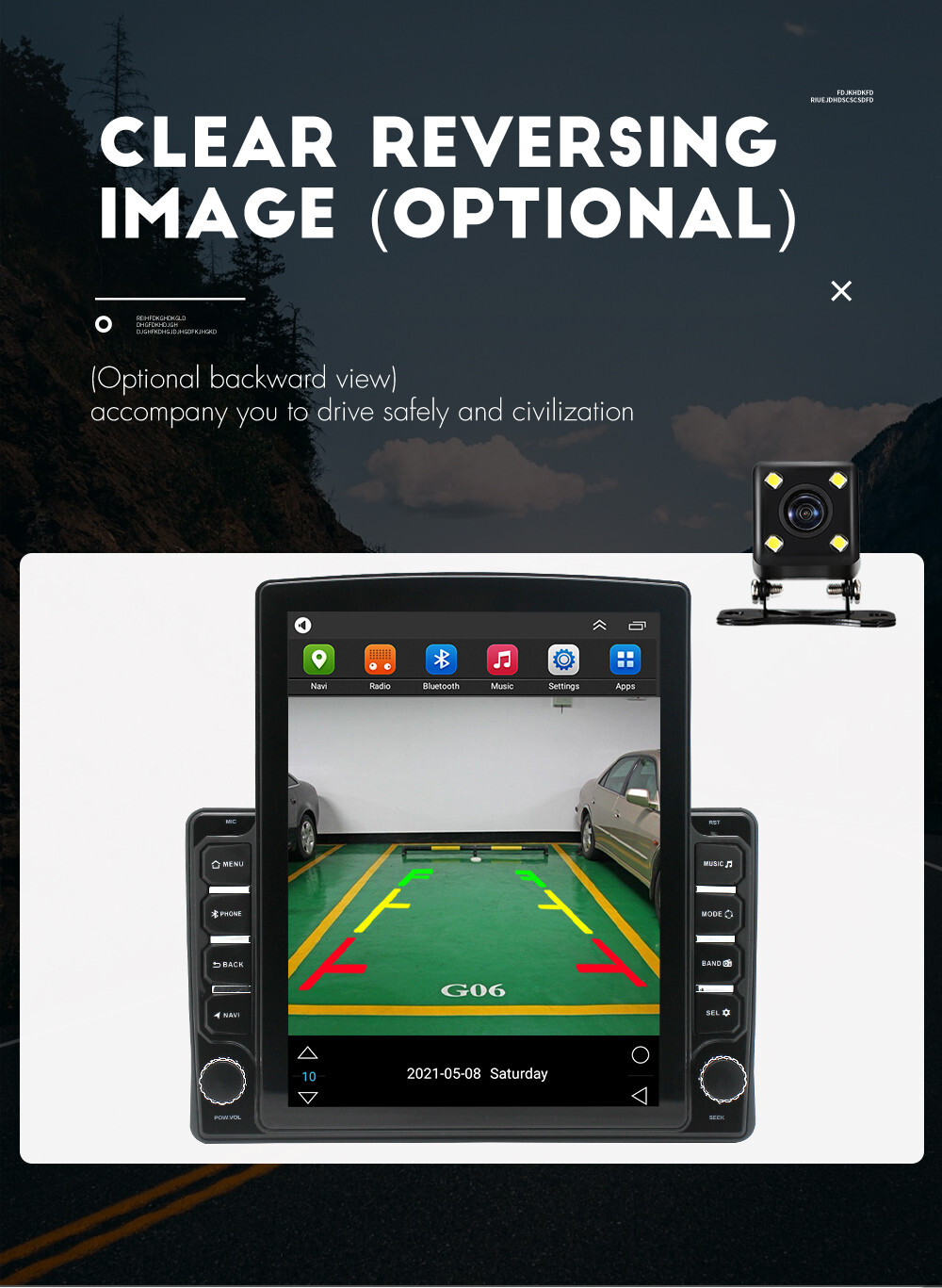 Fit For 2007-2015 Fiat 500 Android 14 For Carplay Car Stereo Radio GPS Navi BT