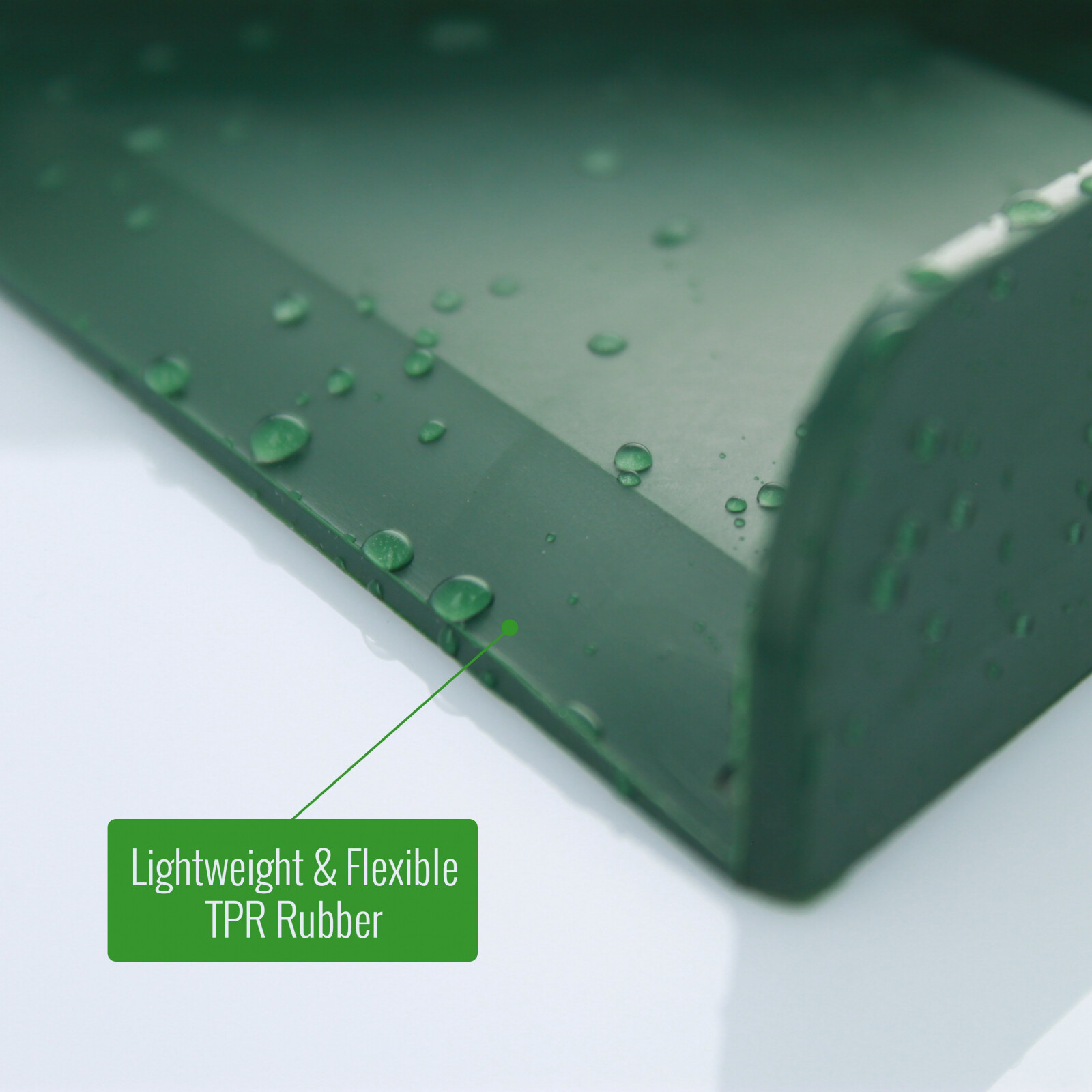 ASR Outdoor 12" Pocket Mini Gold Sluice Box, TPR Rubber Gold Groove Mat