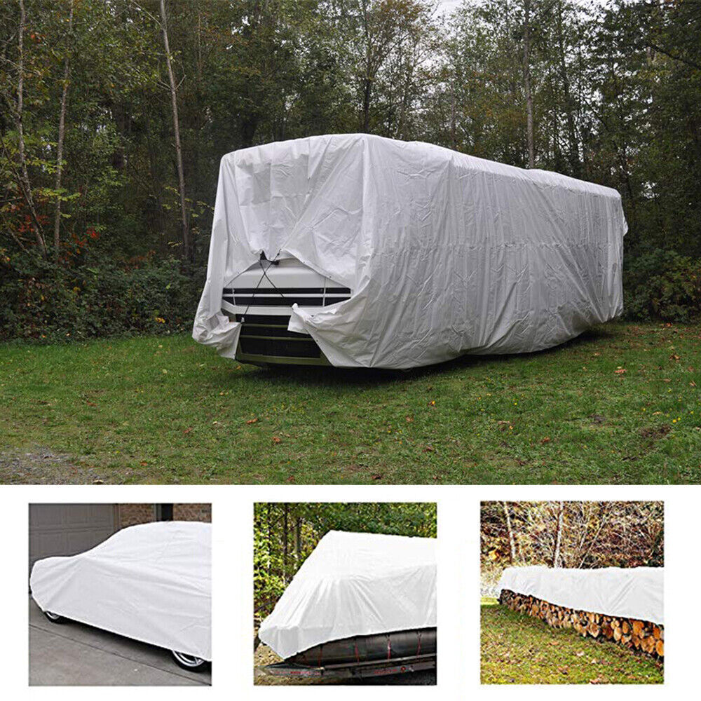 16 Oz Waterproof Heavy Duty Canvas Tarp Camping Garden Tarpaulin Cover Tent