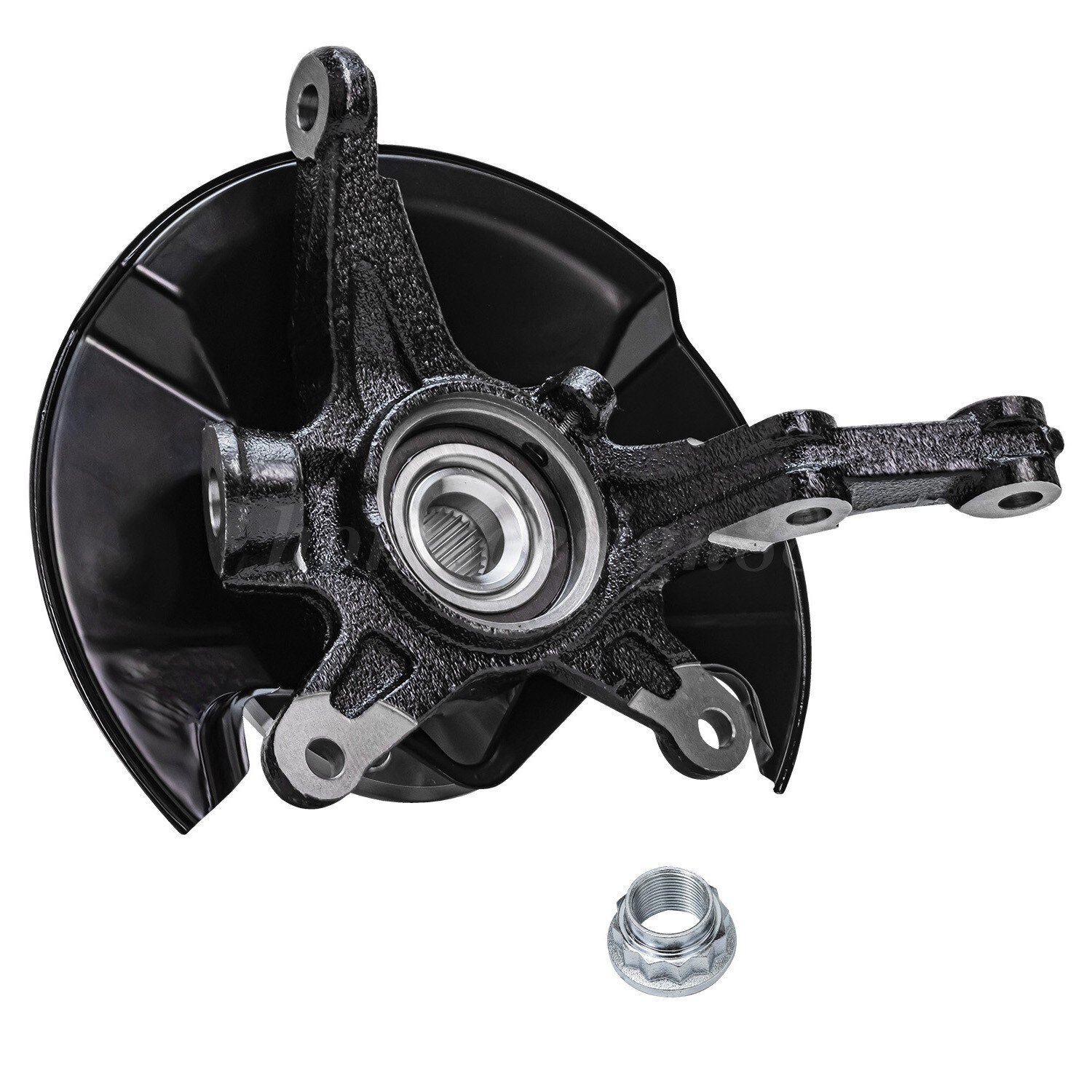 For 2006-2011 Honda Civic Pair Front Steering Knuckle & Wheel Hub Bearing Assy