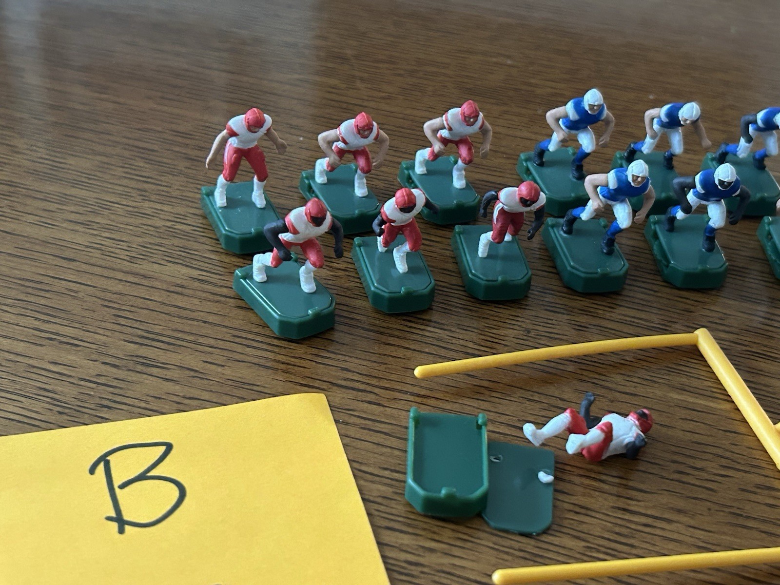 Vtg 2007 NFL Excalibur Electronic Vibrating Football Game Pieces/Parts "B" Lot