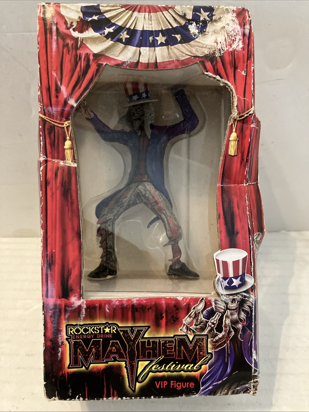 2012 Rockstar Mayhem Festival VIP figure Slipknot Slayer Motörhead Anthrax Tour