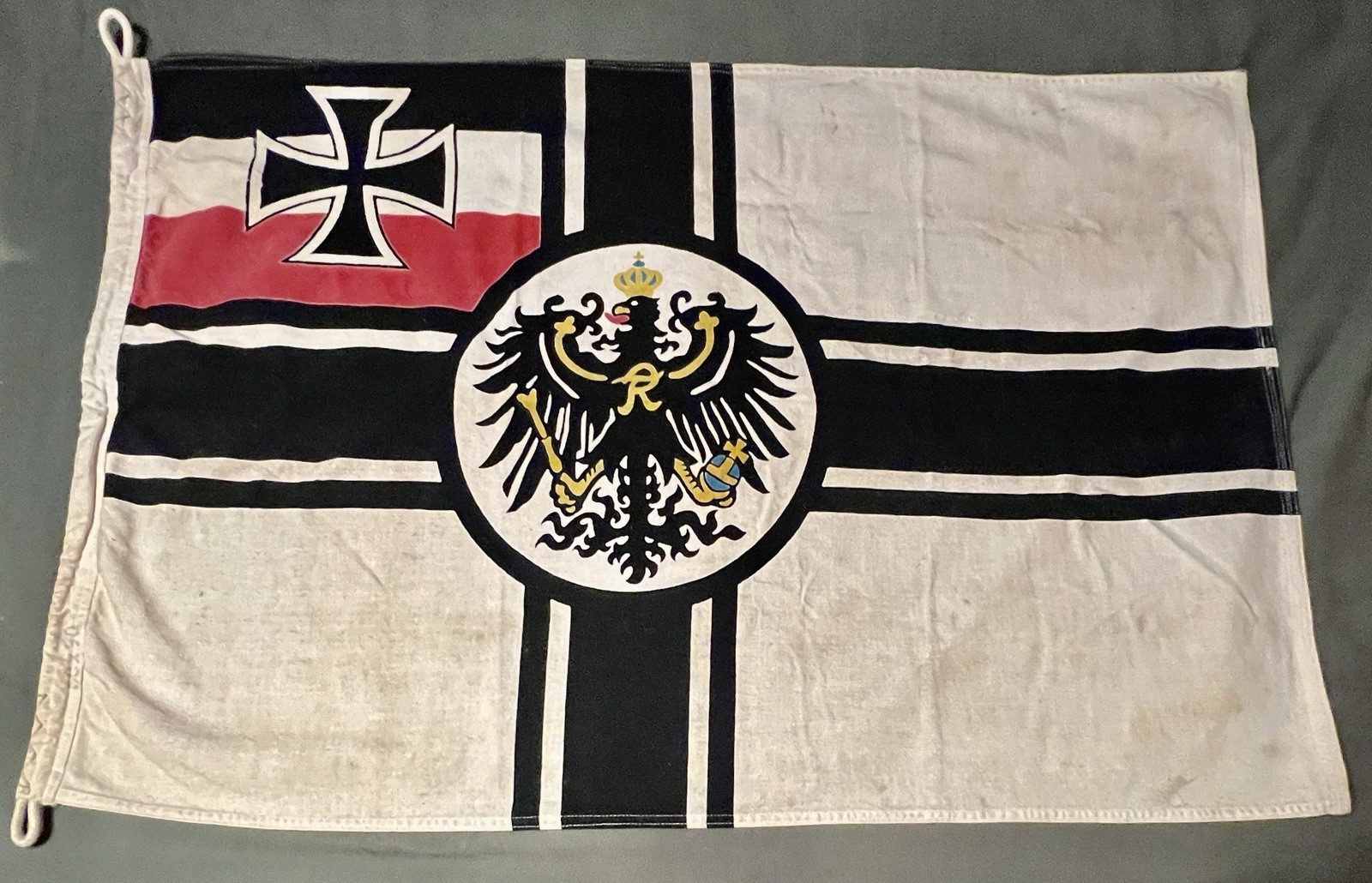WWI Germany Imperial Naval War Flag w/ Maltese Cross  60x90 Reichskriegsflagge