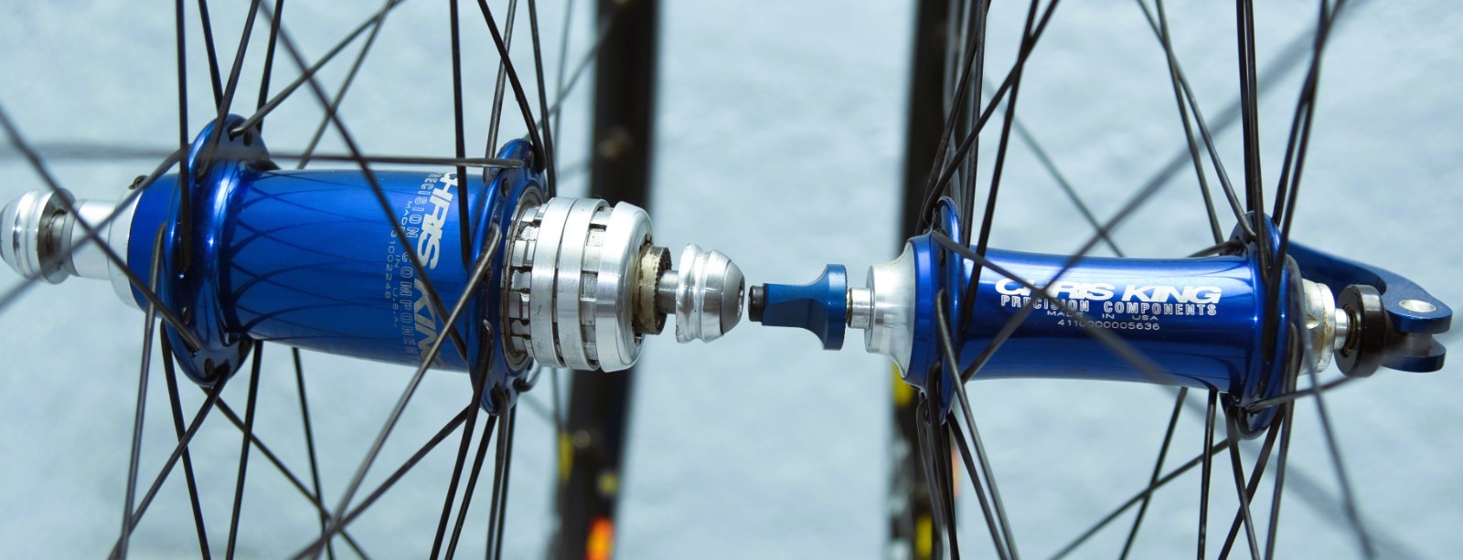 CHRIS KING Single Speed MTB Wheelset 26" Mavic XM 819 SSC UST Tubeless Rim Brake