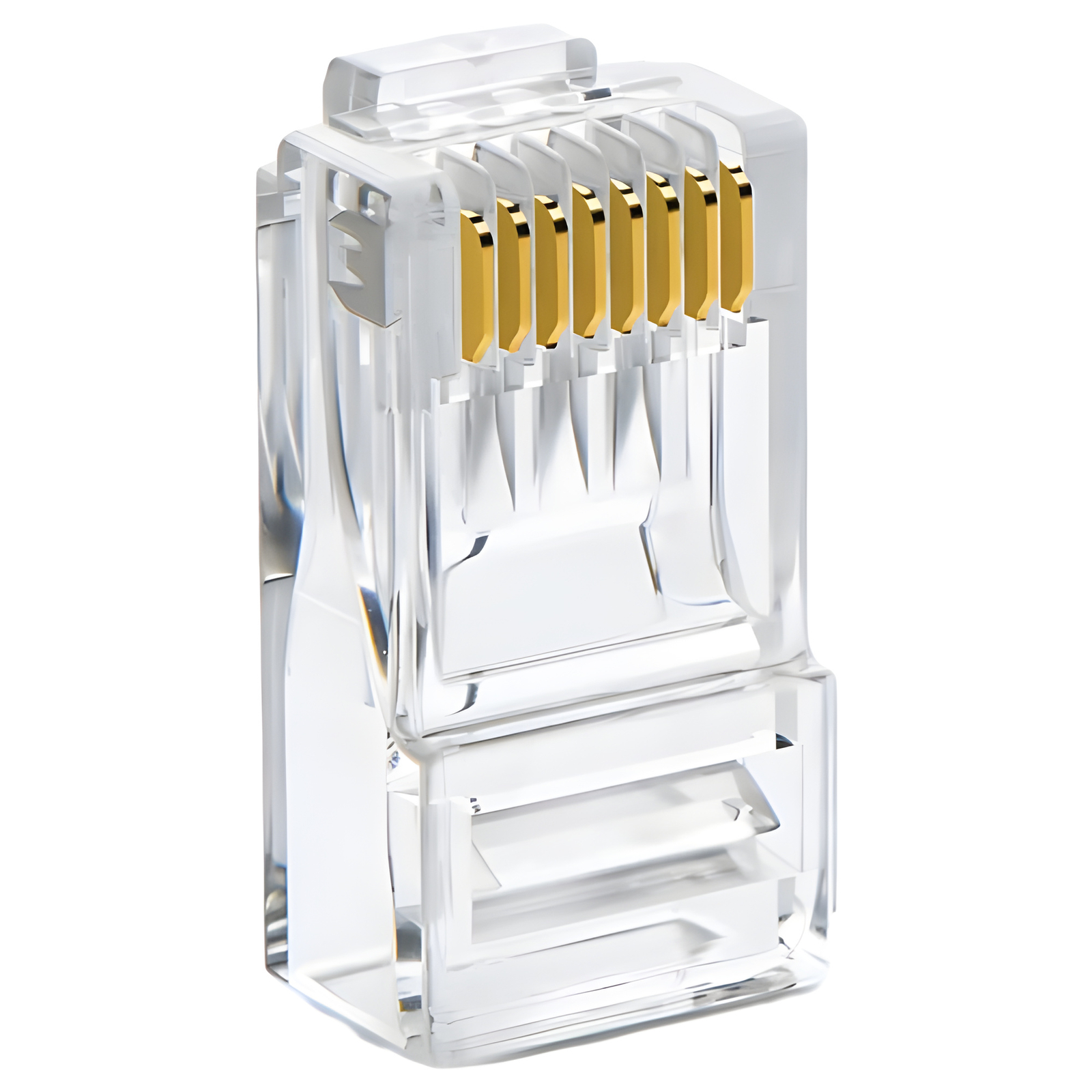 100pcs RJ45 Modular Plug Network Cable LAN Connector Plug End 8P8C CAT5 CAT5E