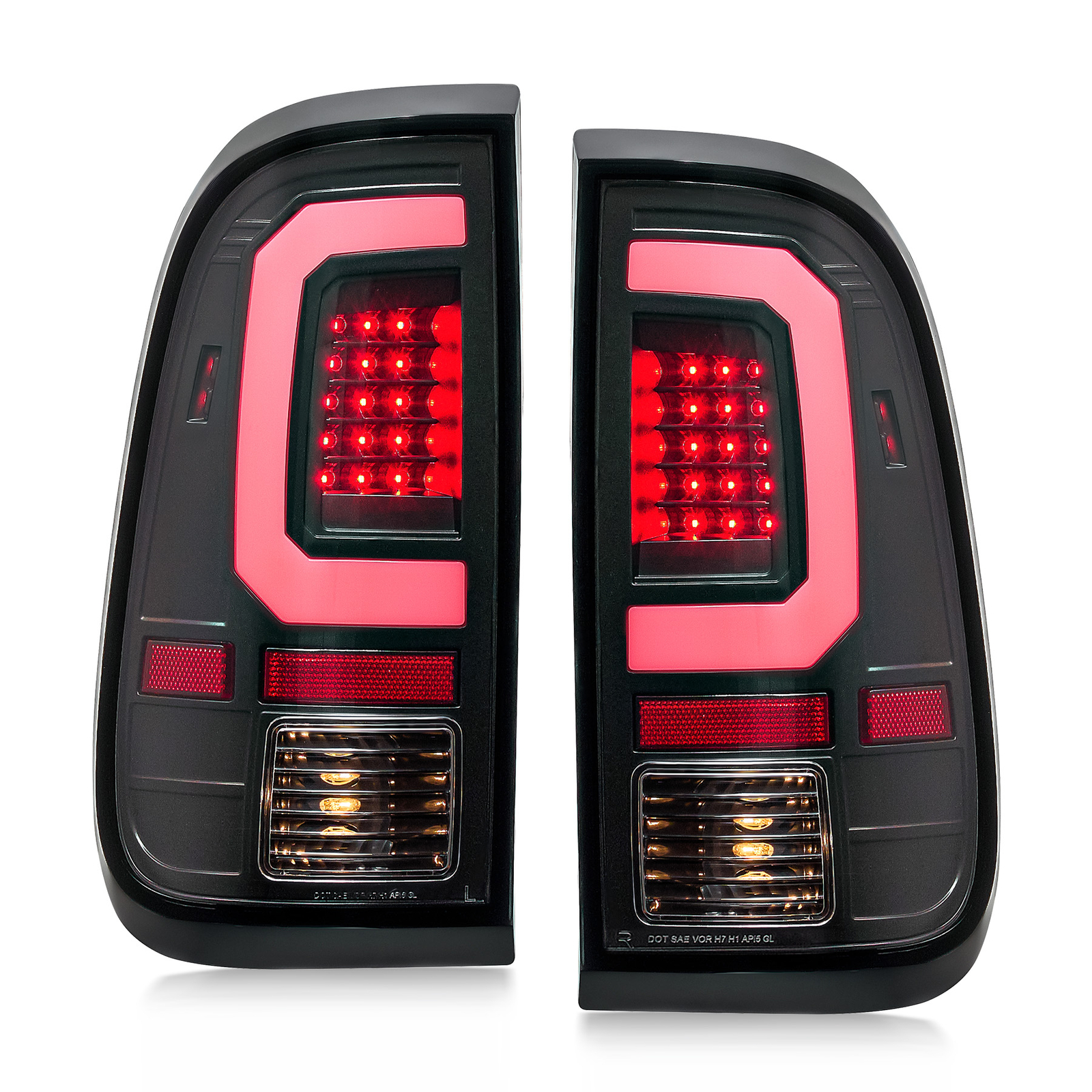 LED Tail Lights for 2008-2016 Ford F250 F350 F450 F550 Super Duty SD Brake Lamps
