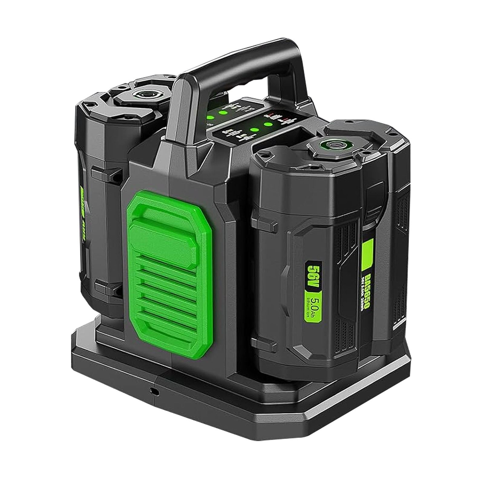 2x 56V 5.0Ah Battery+Rapid CH2800D Charger For EGO Power+56Volt BA2800 BA4200T