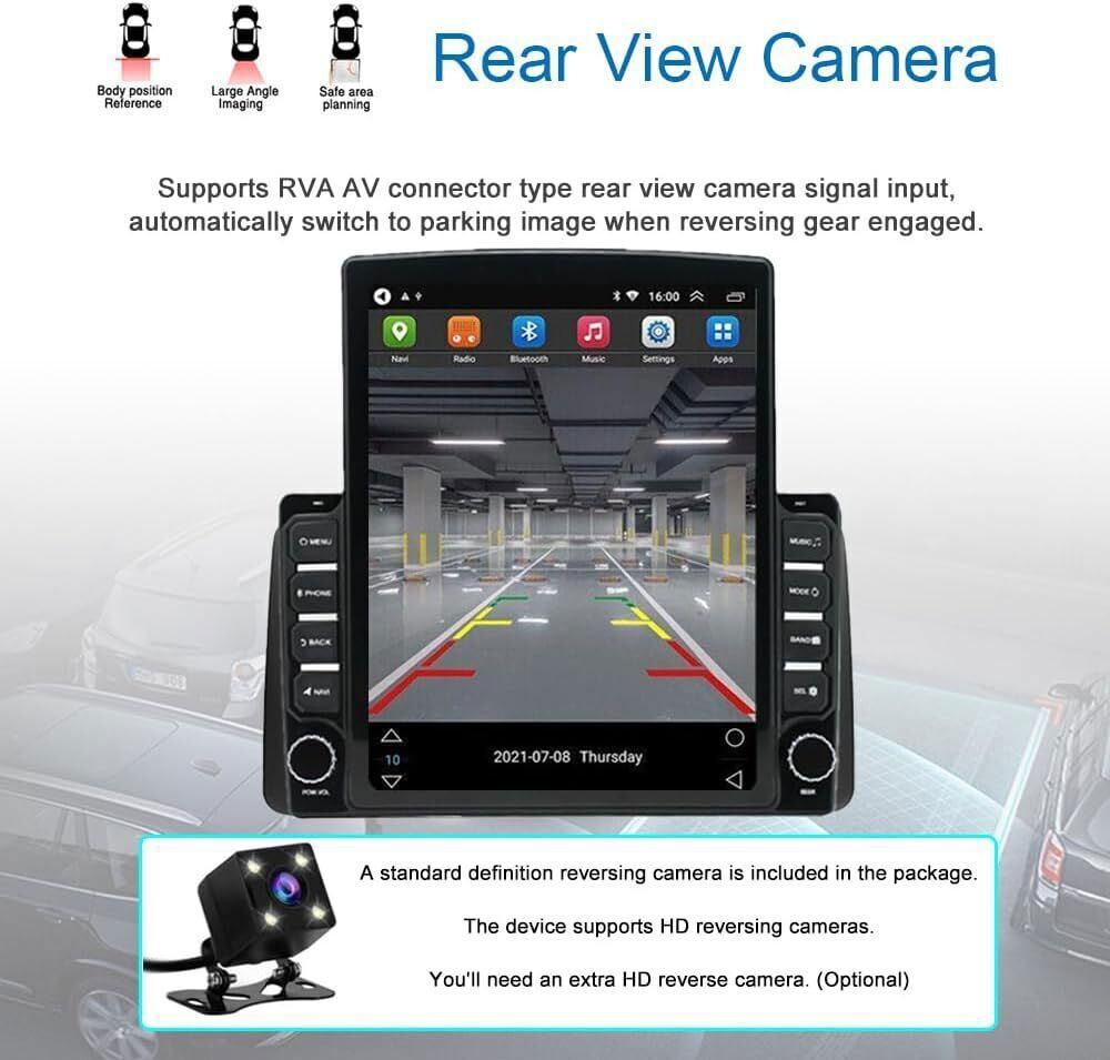 9.7" CarPlay For 2006-2008 Dodge Ram 1500 2500 3500 Car Stereo Radio GPS WIFI BT