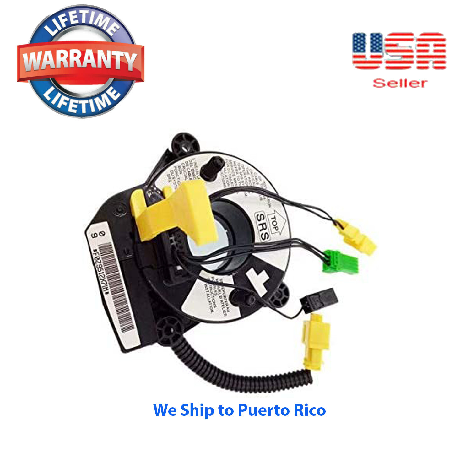 77900-S84-G11 CLOCK SPRING CRUISE EQUIPPED Fit HONDA CIVIC 1999-2000 1.6L