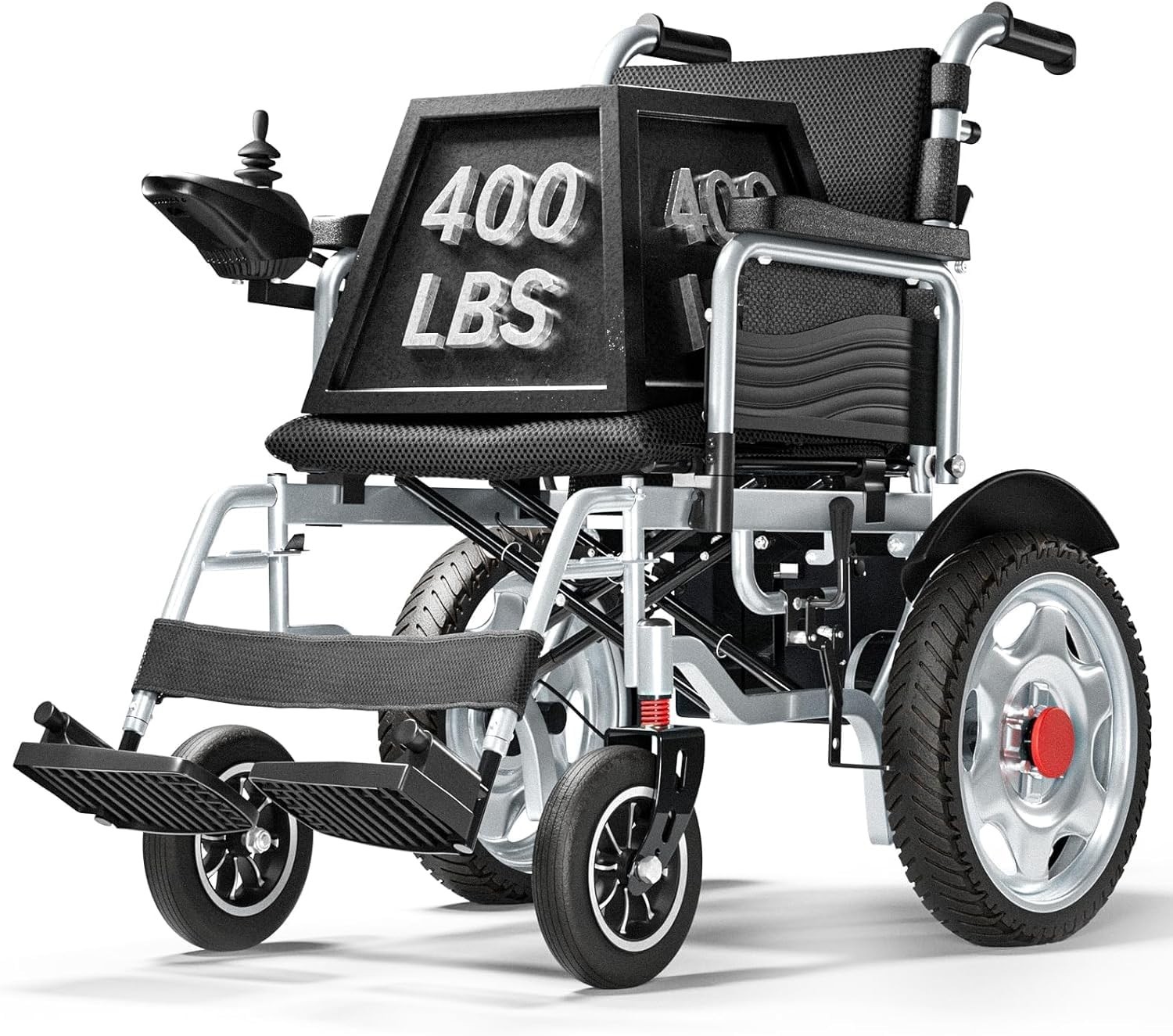New Electric Wheelchair 15 Miles Long Travel Range, 500W Dual Motors