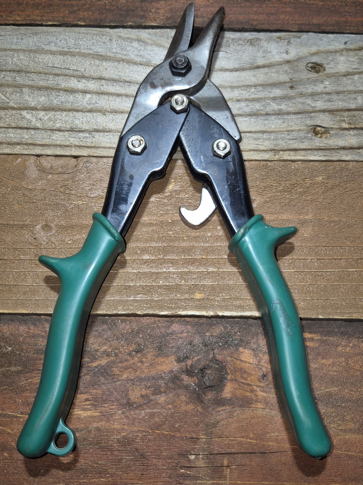 2 DAYTON Tin Snip Straight & Right Cut Aviation Sheet Metal Made U.S.A. Sharp