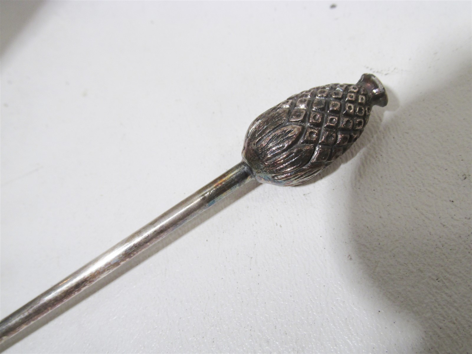 Vtg Art Deco International Silver Plate Tropical Martini Cocktail Mixer Pitcher