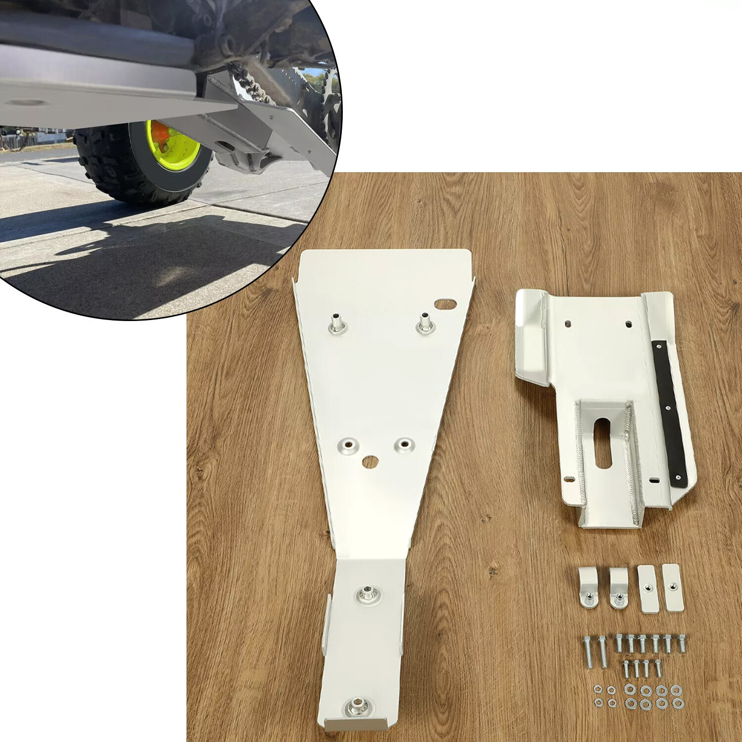 Full Chassis Glide Frame Swing Arm Skid Plate For Honda TRX 400X 400EX 1999-2014