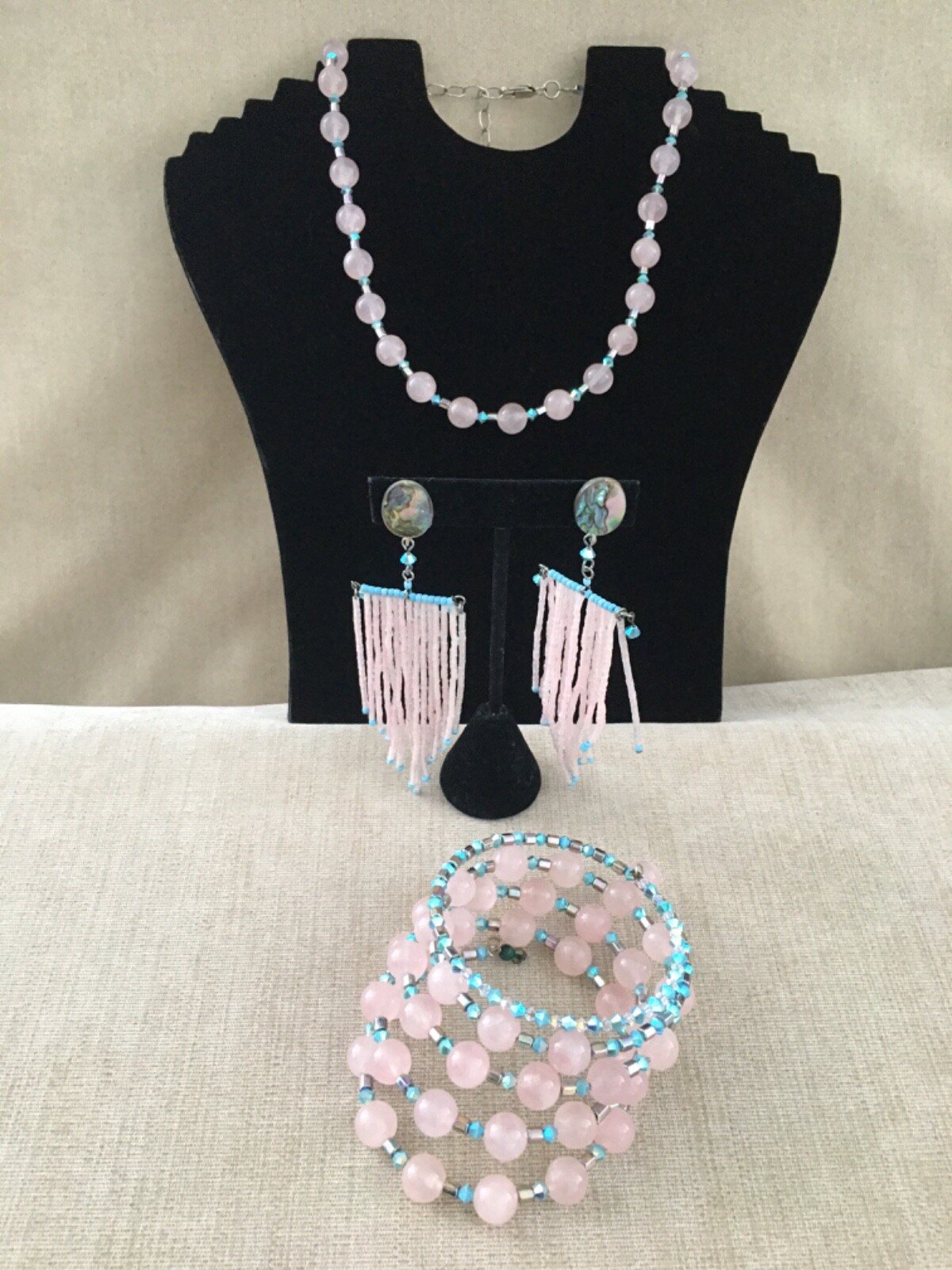 Rose Quartz 3-Piece Set