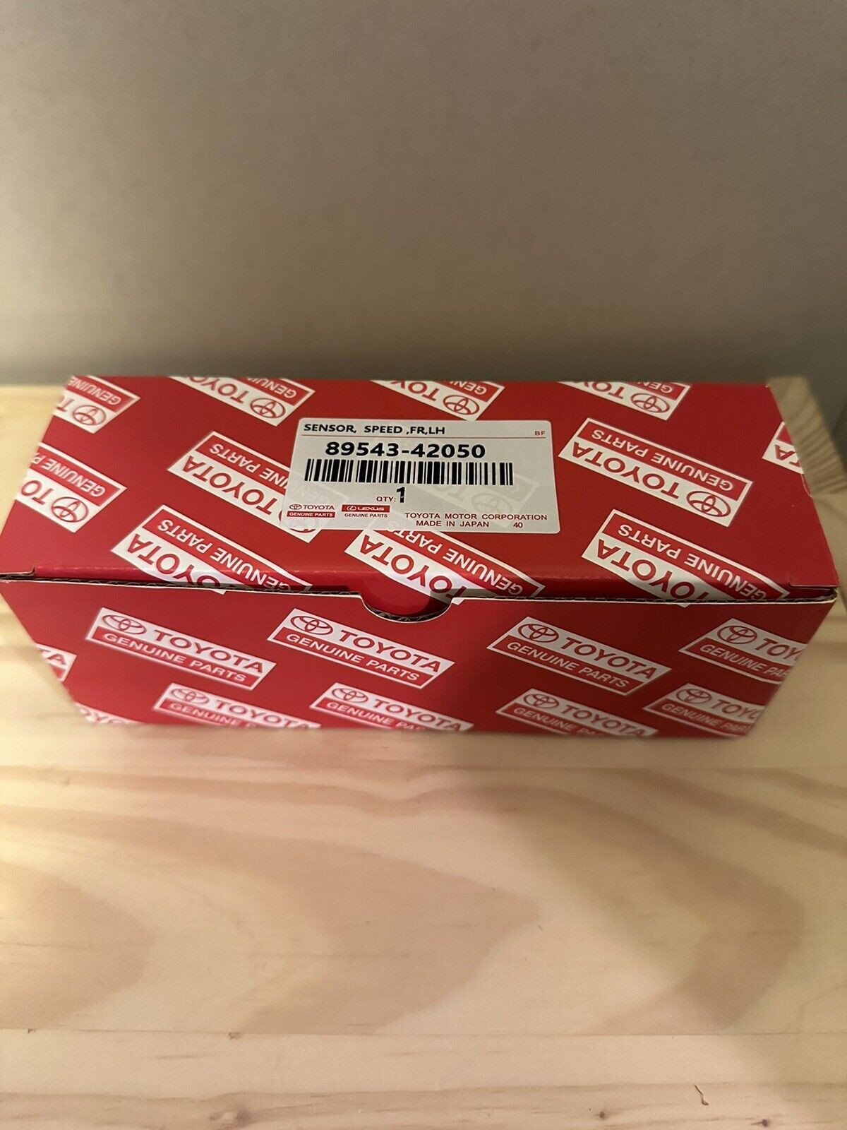 OEM Front Left ABS Wheel Speed Sensor 2006-2018 Toyota Rav4 4WD FWD 89543-42050