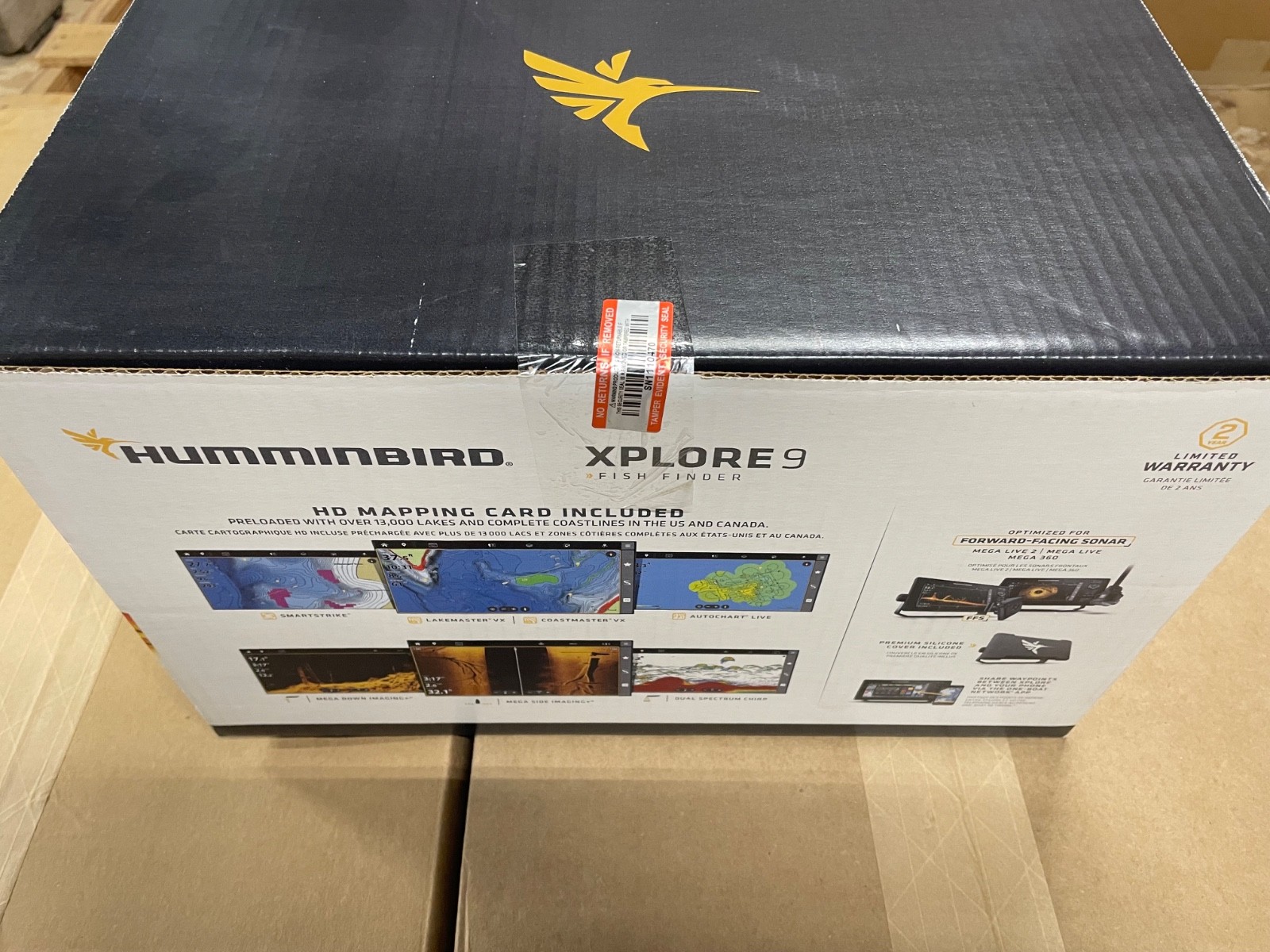 HUMMINBIRD 412000-1CHO XPLORE 9 CHO Head Unit Only