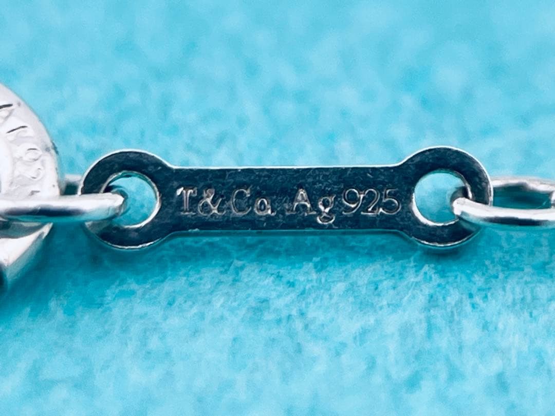 f103 Excellent condition Tiffany & Co. Loving Heart Bracelet Bangle 925