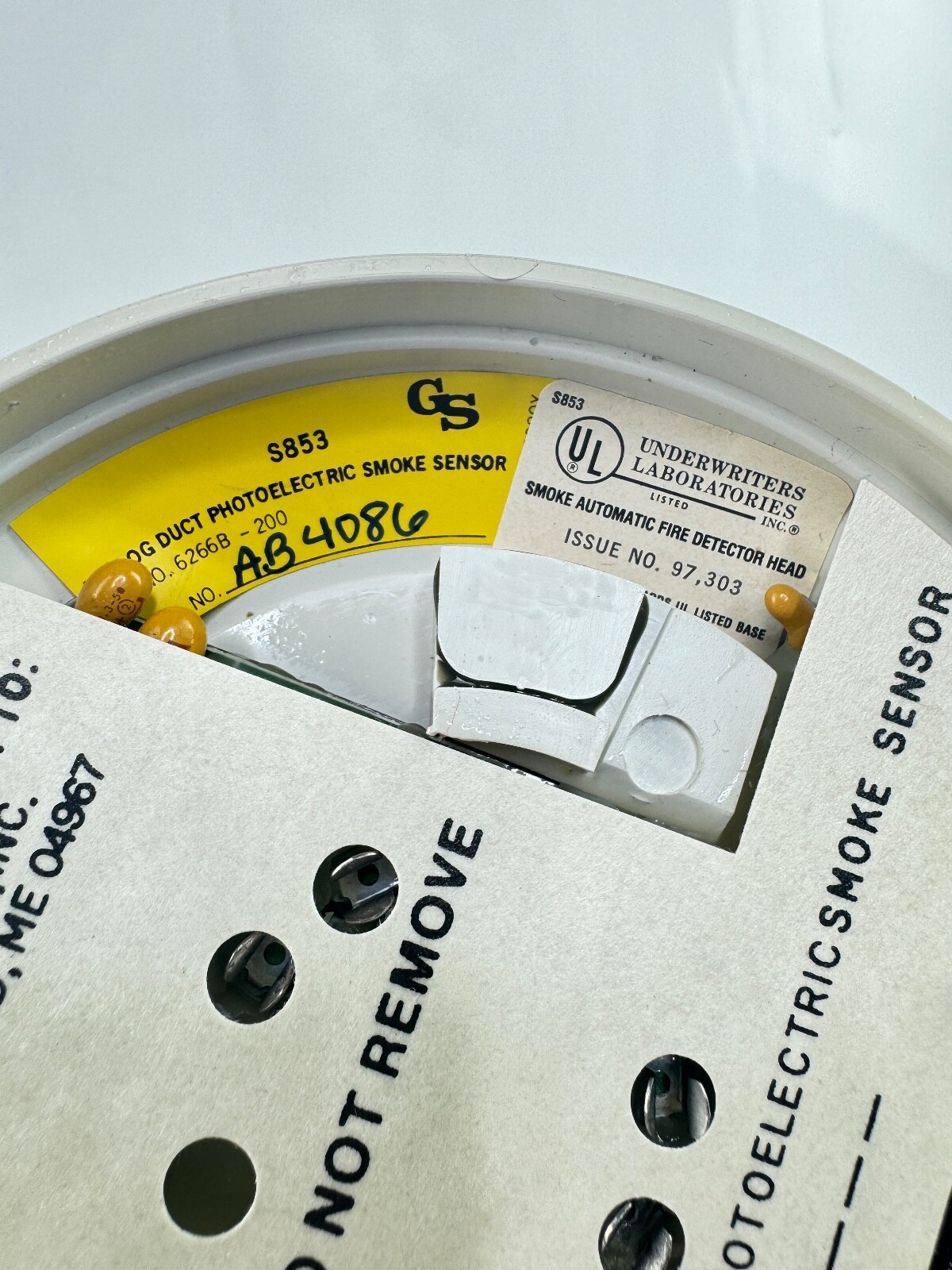 EST GS Edwards 6266B-200 Addressable Photoelectric Smoke Detector 24vdc