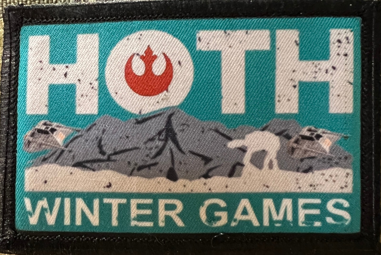 Pooh Stay Strapped or Get Clapped Funny Morale Patch Tactical ARMY Military