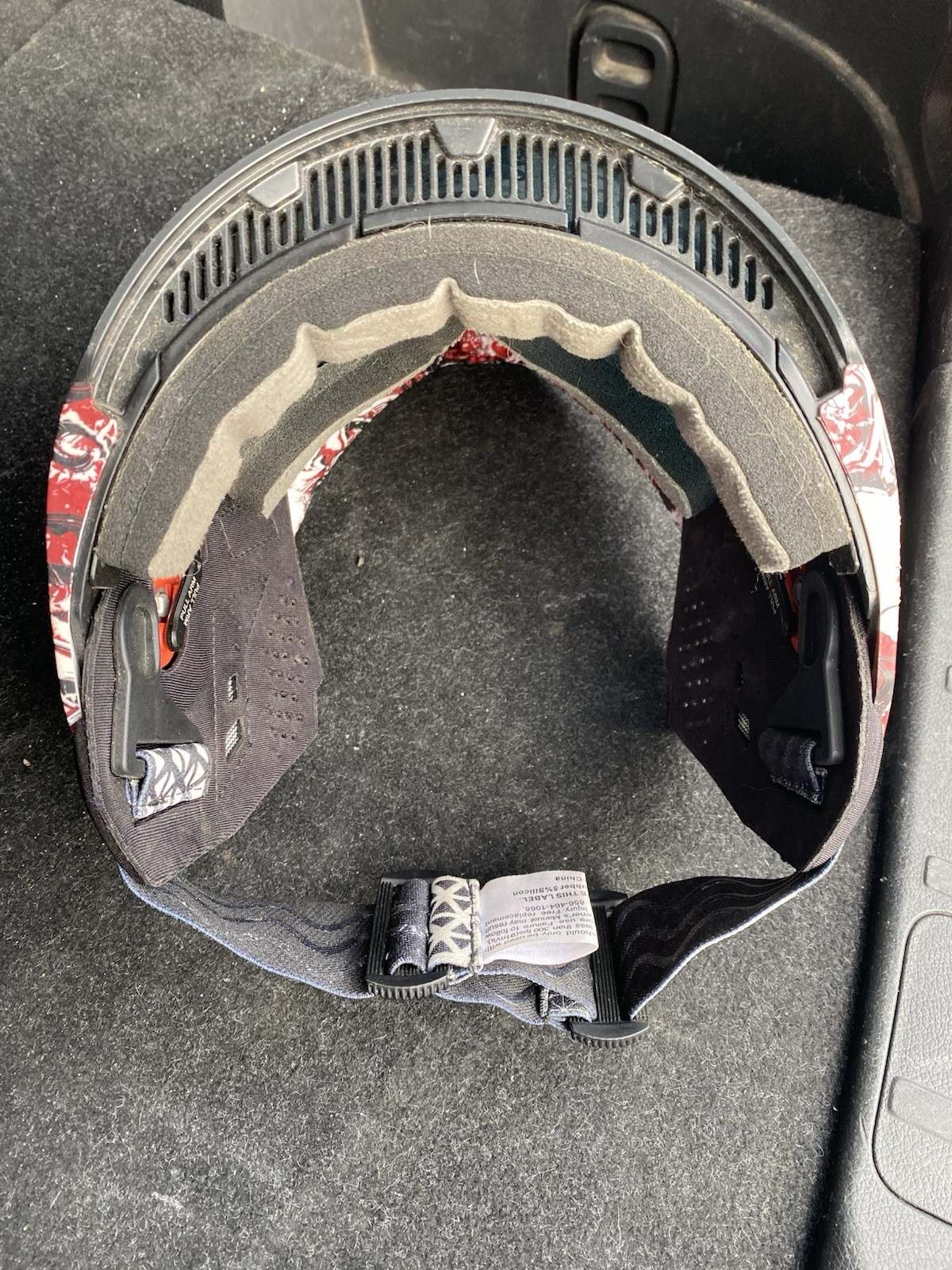 Empire EVS Paintball Mask - Gold & red lens