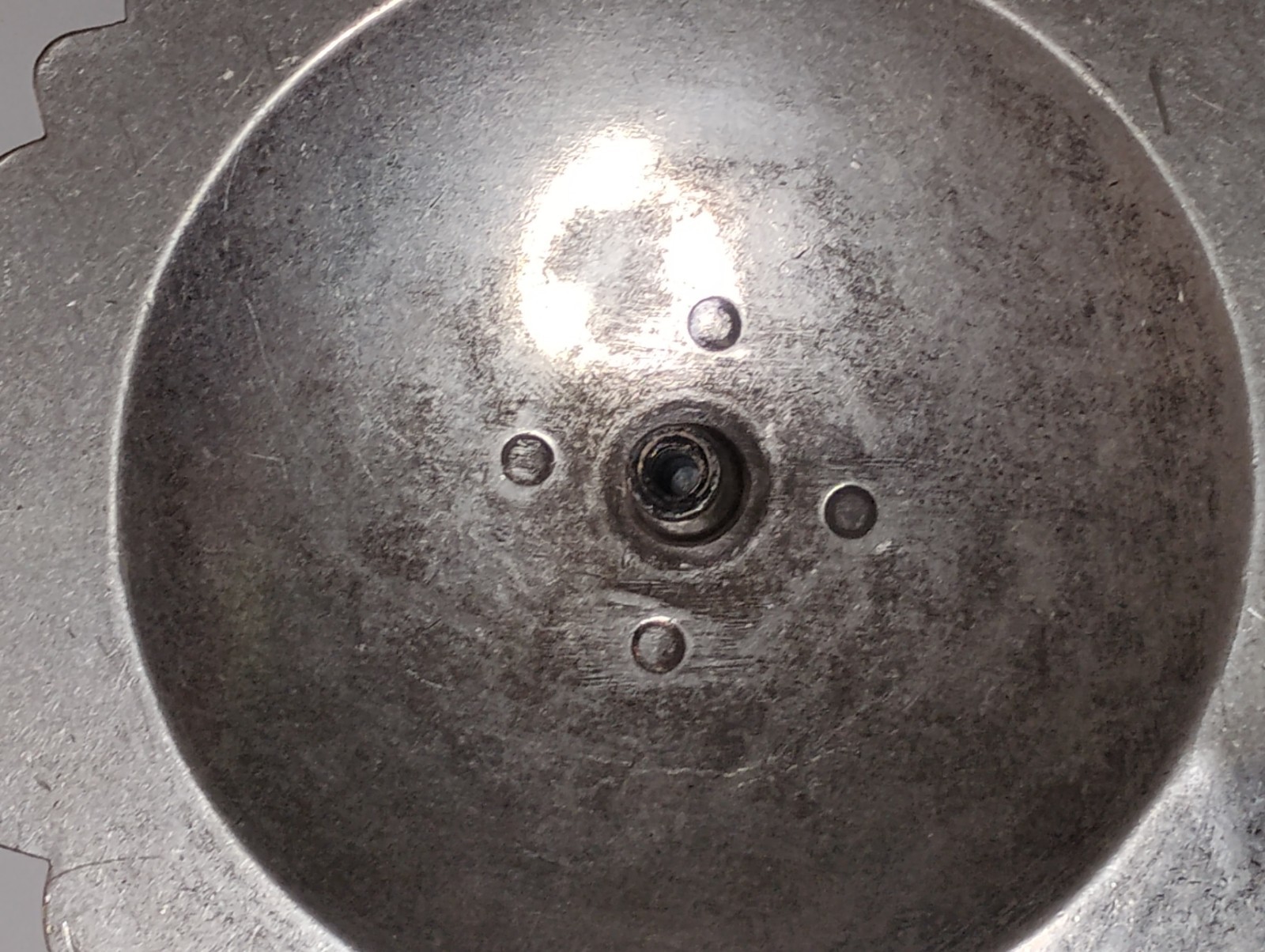 Large 4-1/2 inch Vintage Western Star Berry Concho with Chicago Screw Back #1