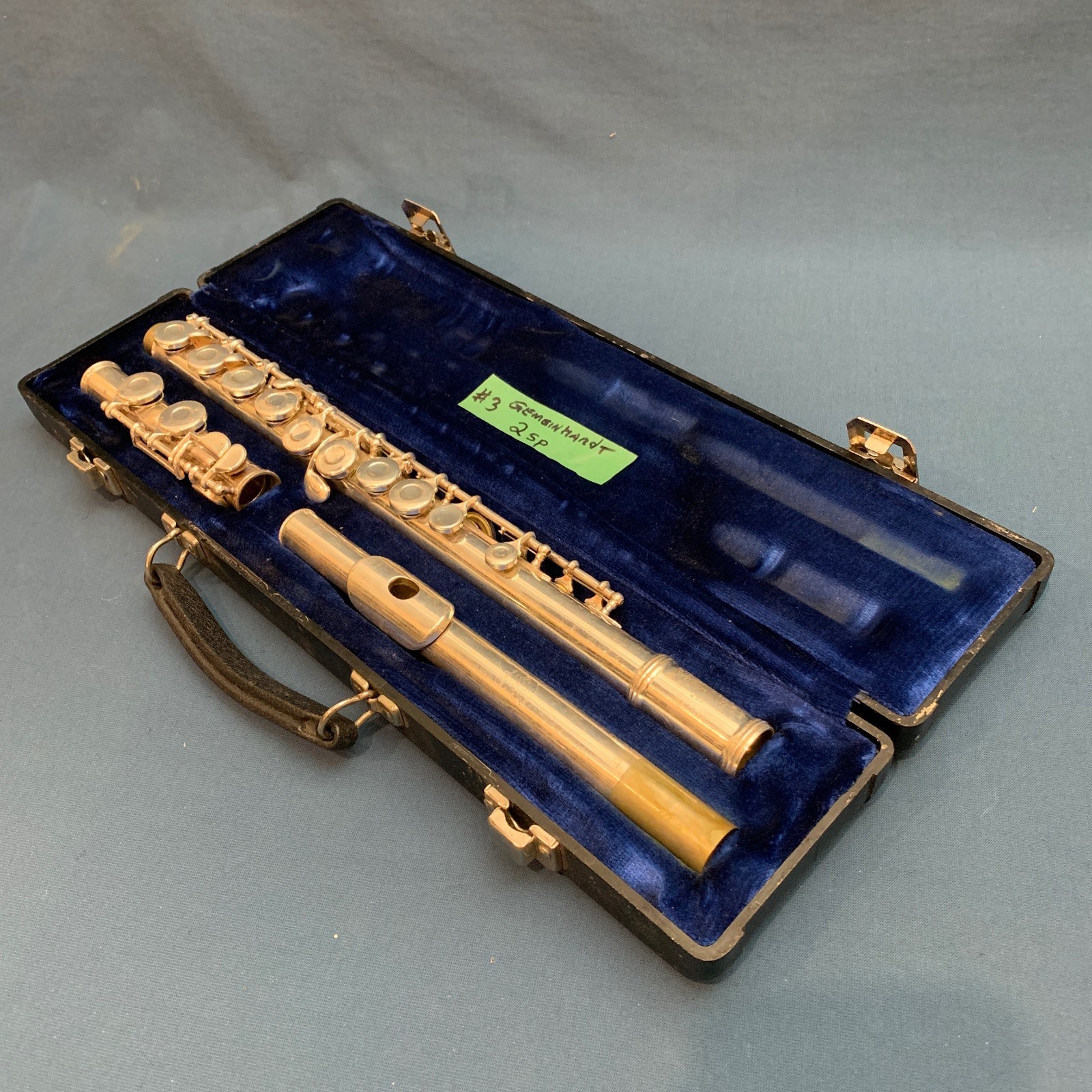 3 Gemeinhardt Closed Hole Flutes for Restoration M-2, M2, 2SP Flute