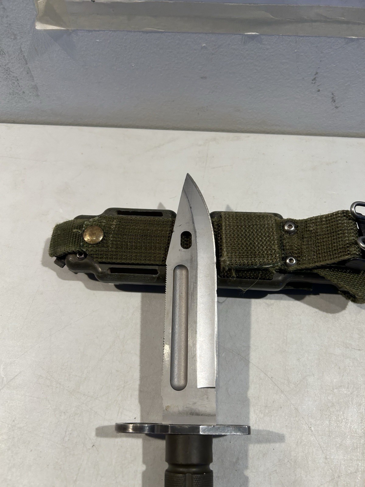 USA M9 PHROBIS III Military Fixed Blade with Scabbard Case #20