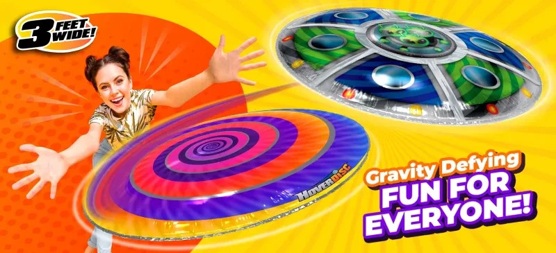 Lot/2 ANOGRAM  0973302 HOVER DISC/OVER BREAK  36" SPIRAL  Toss it, t, Bounce it