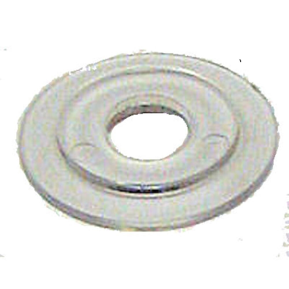 LOT OF 2 CLEAR ACRYLIC WASHERS WITH 3/8" HOLE    TV-178
