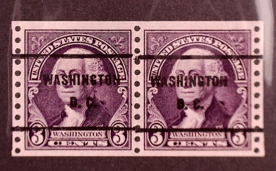 JM: US PRECANCEL BUREAU USED SC #721 PAIR LISTINGS, READ DESCR., PICK AND CHOOSE