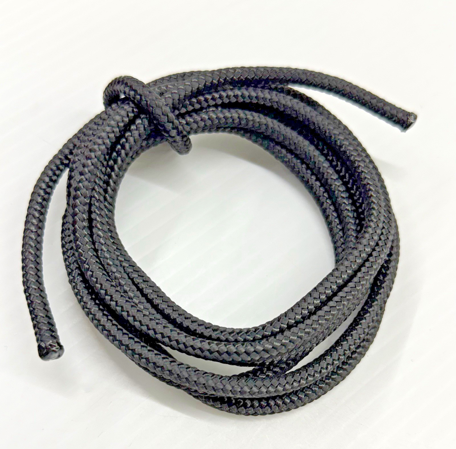 HEAVY BLACK RECOIL PULL CORD ROPE SNOWMOBILE SKIDOO POLARIS ARCTIC CAT YAMAHA