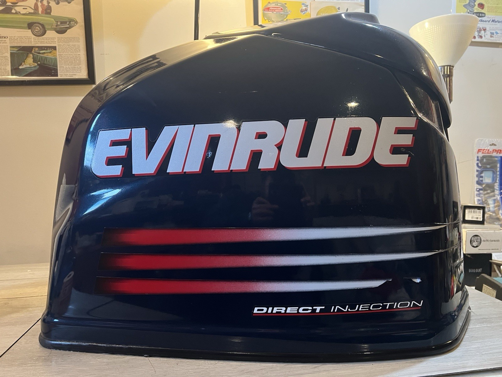 2004-2005 BRP Evinrude outboard 200-250 hp engine cover top cowl 0285625