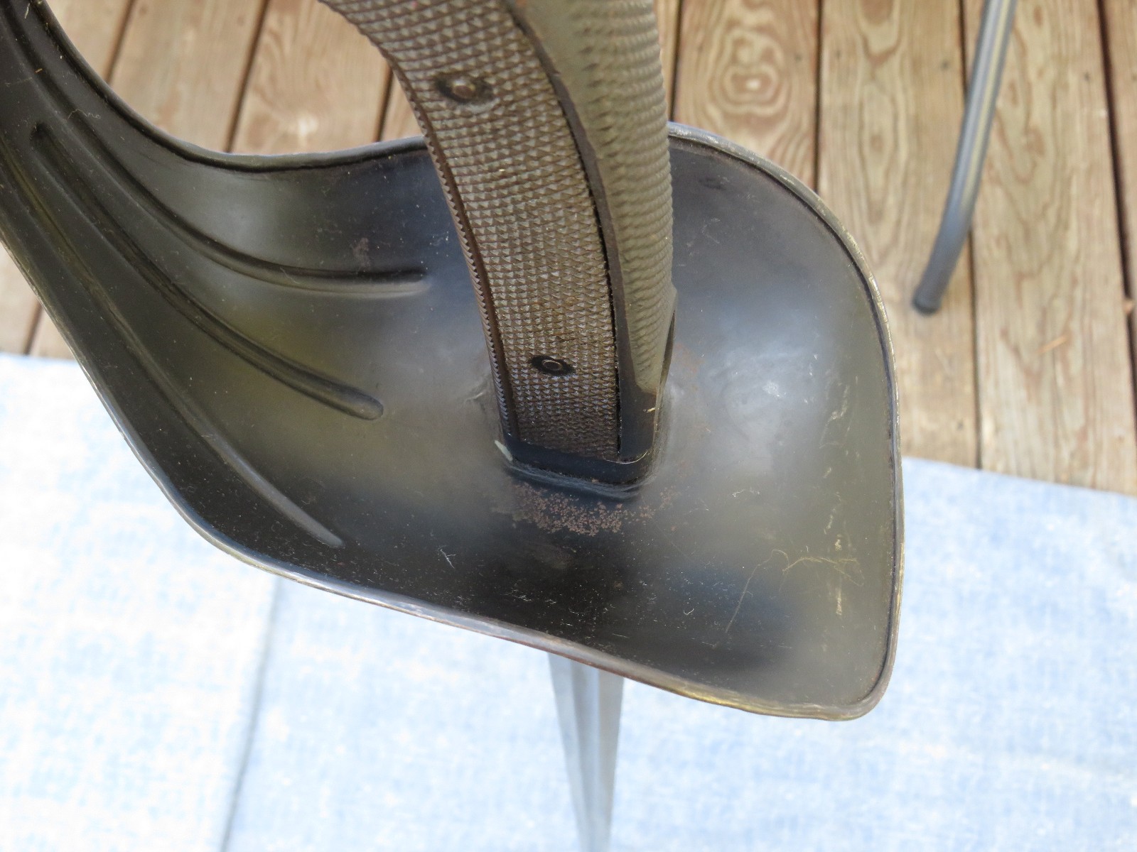 WWI US MODEL 1913 PATTON CAVALRY SWORD w SCABBARD DATED L.F.&C. 1918 EXCELLENT