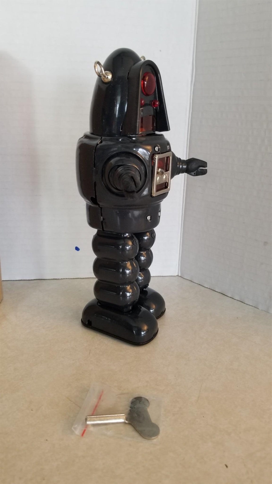 Robby The Robot Twilight Zone 8.5" Tin Wind-Up DK Gray Ed New In Box Shelf Up1