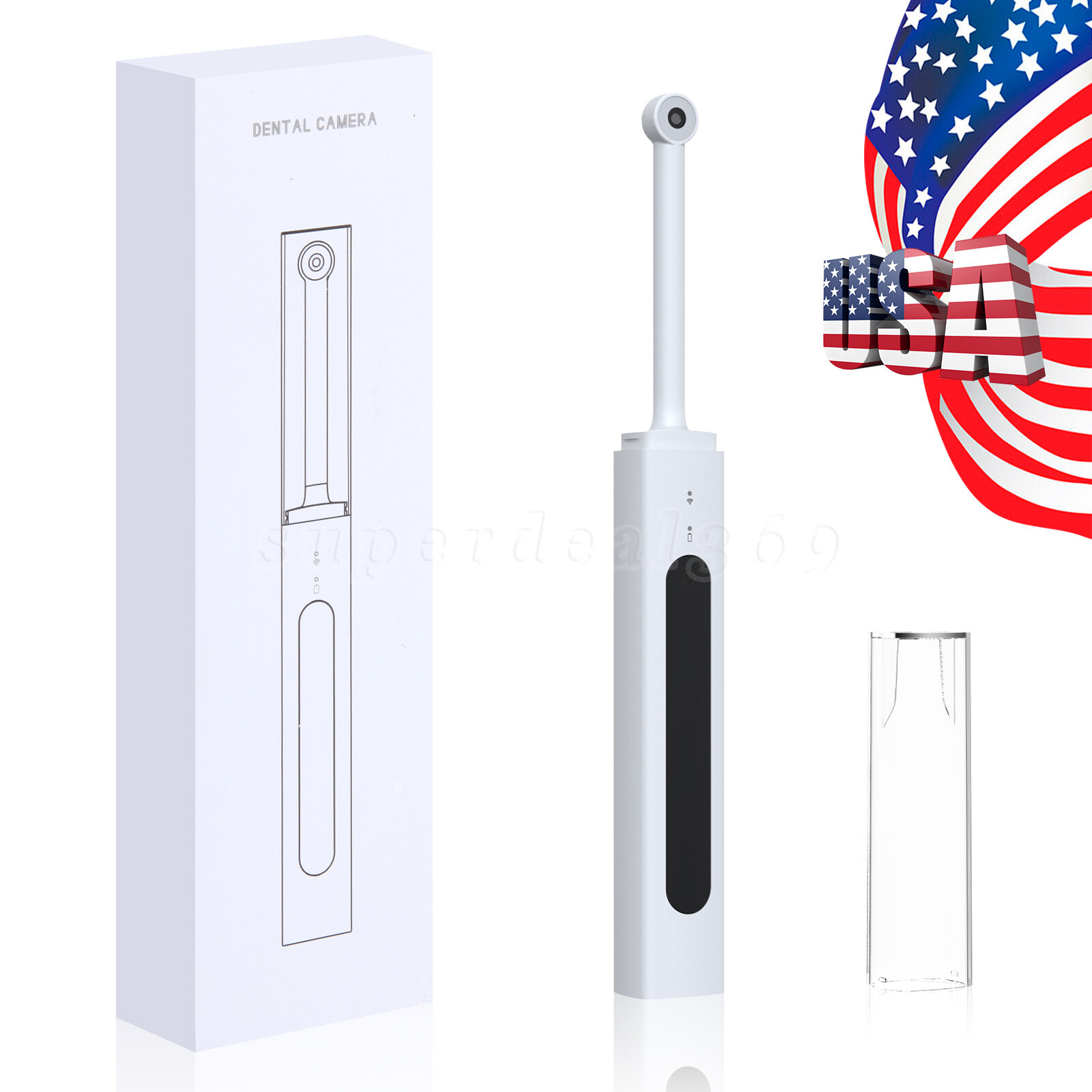 Wireless Oral Dental Intraoral Camera HD 1080p WIFI Endoscope Teeth Mirror ns