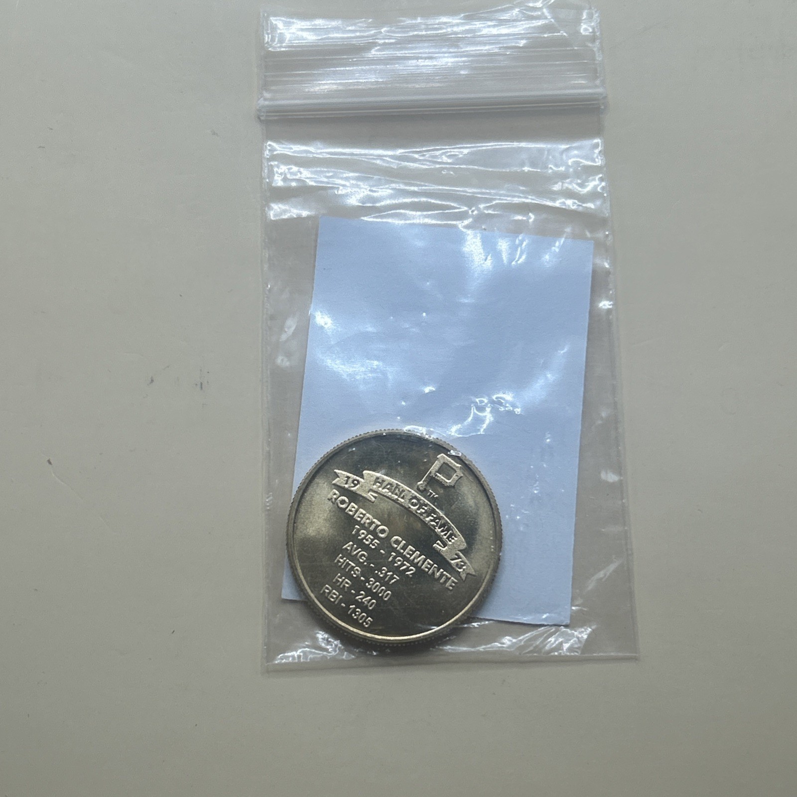 Roberto Clemente 2007 Giant Eagle Coin HOF 1973 UNGRADED Pittsburgh Pirates MLB