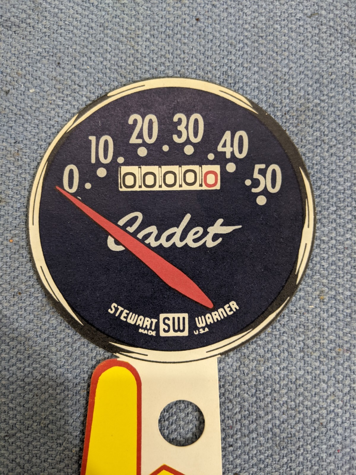 NOS Vintage Original Stewart Warner CADET Bicycle Speedometer Dealer Display