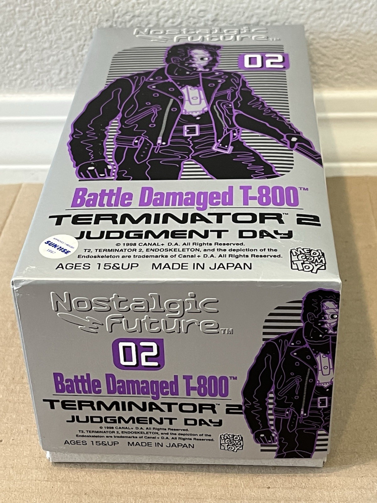 Medicom Toy Terminator 2 Battle Damaged T-800 #02 Nostalgic Future Arnold Tin