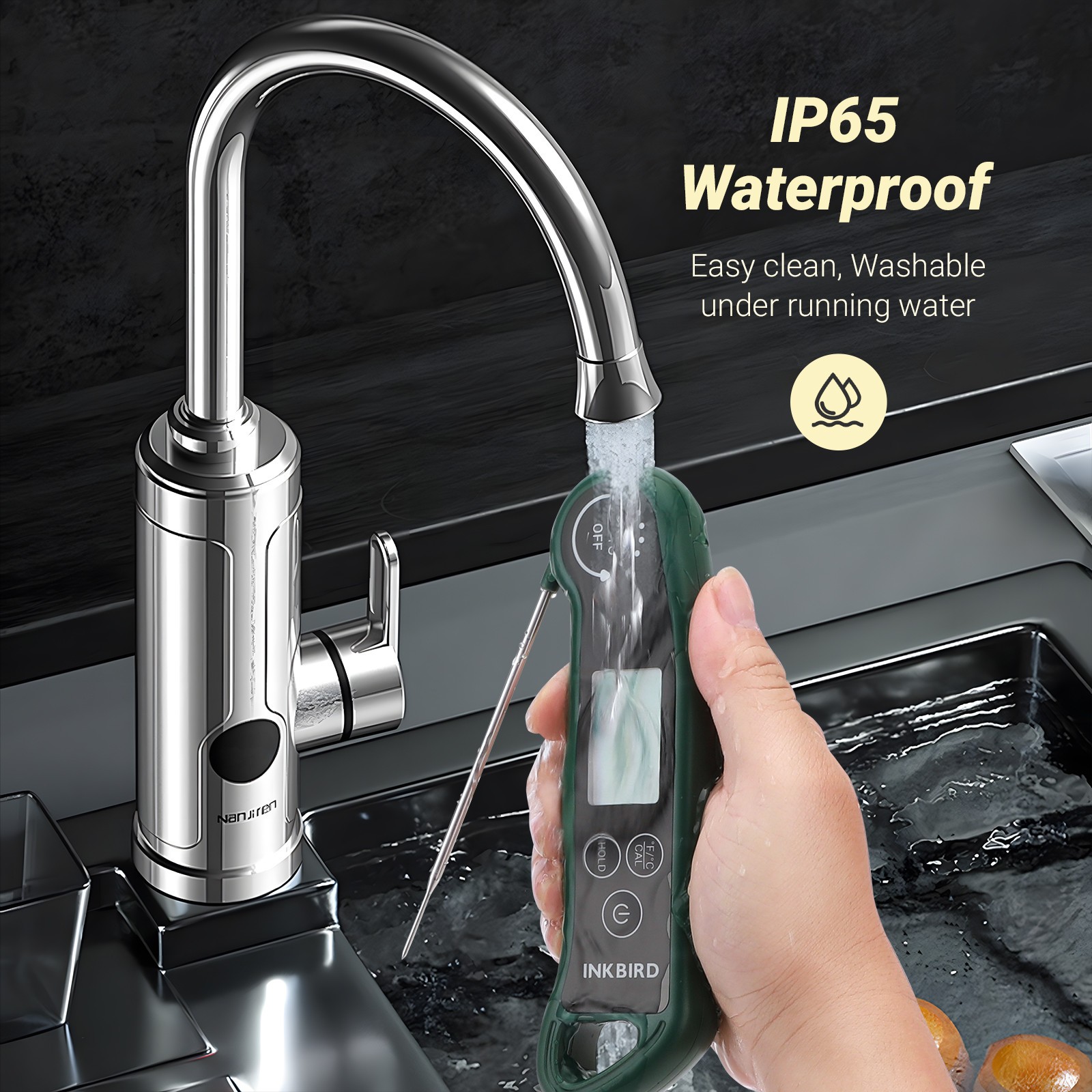 Inkbird Infared Laser Thermometer Temperature Gun Instant Read Meat Thermometer