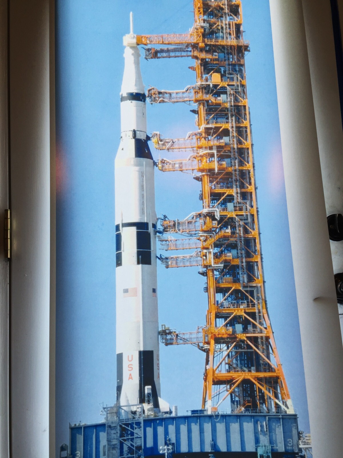 APOLLO 11 17 Star saturn v Cockpit Trek Computer model space prop NEW