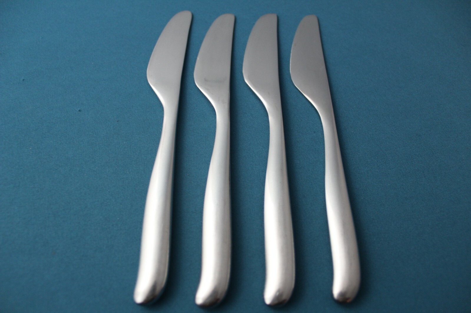 Lauffer DESIGN 2 Dinner Knives (Set of 4) Satin Stainless Germany 7 3/4"