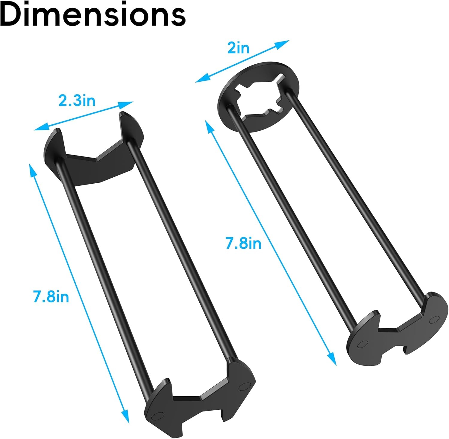 Multi-functional Sink Wrench Set 2-Pack Basin and Faucet Wrench Tools Free ship