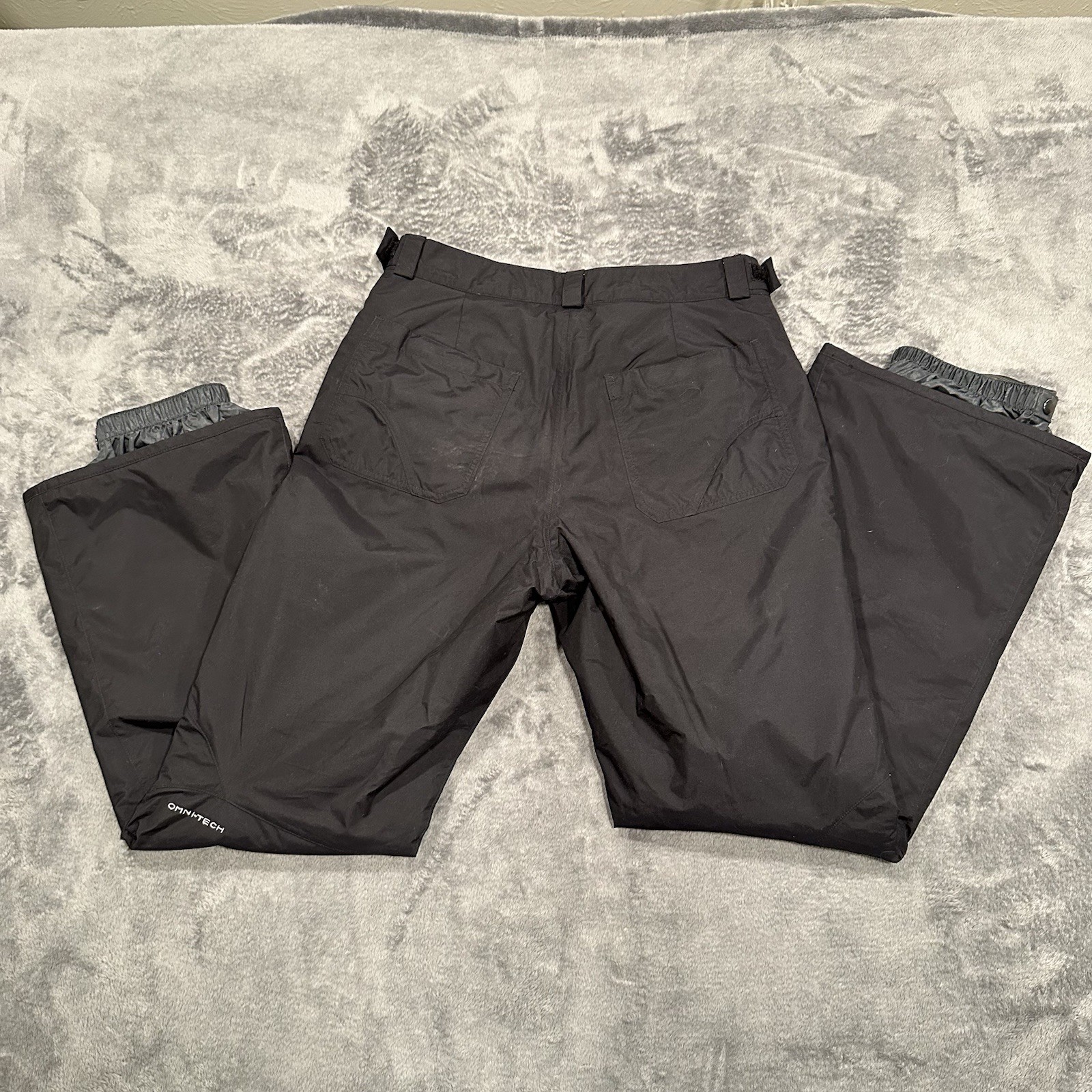 Columbia Womens Ski Snow Pants Insulated Waterproof OMNI-TECH Black Size M